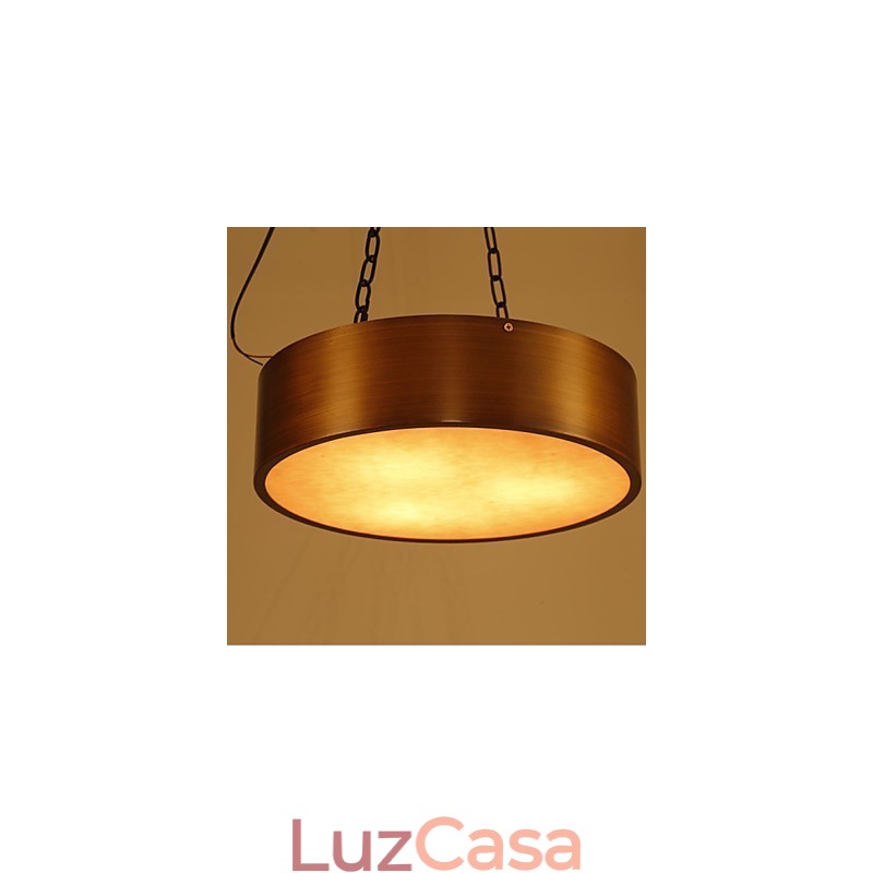 Lustre Vintage Americano Lustre Tambor
