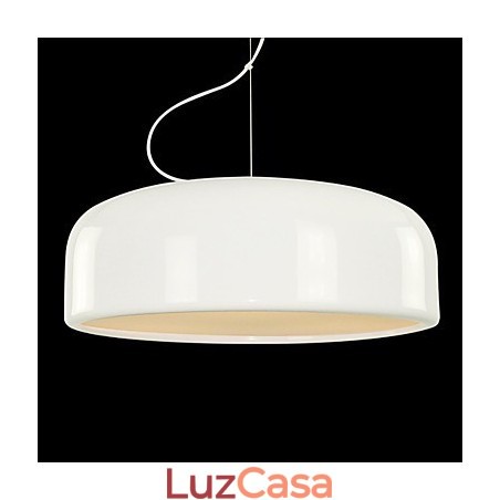 Luminária pendente com pintura em tigela retrô Luminária pendente com pintura em tigela retrô