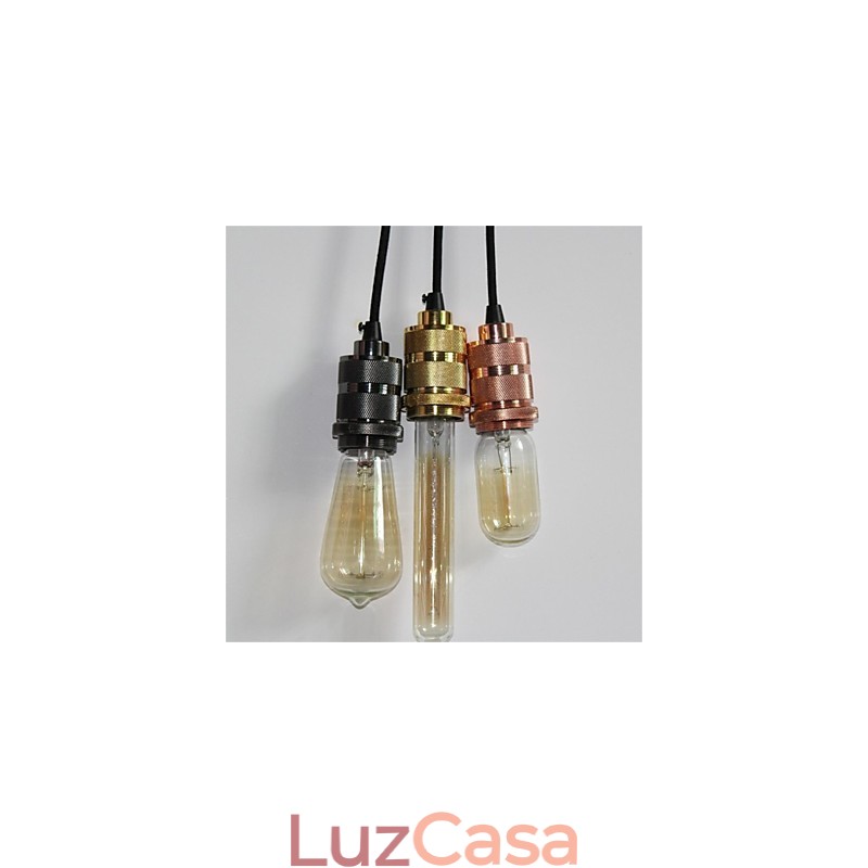 Pingente Americano Retro Simples de Cobre