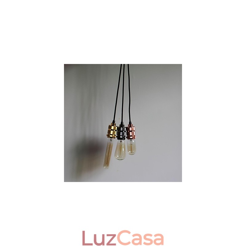Pingente Americano Retro Simples de Cobre
