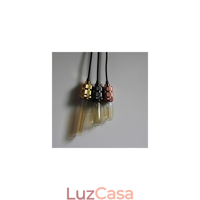 Pingente Americano Retro Simples de Cobre