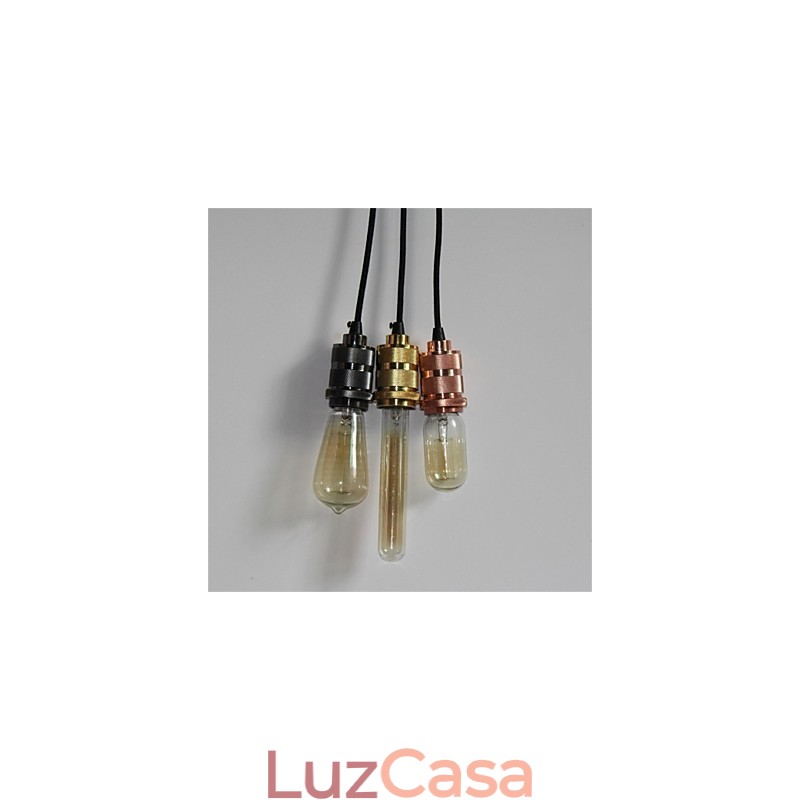 Pingente Americano Retro Simples de Cobre