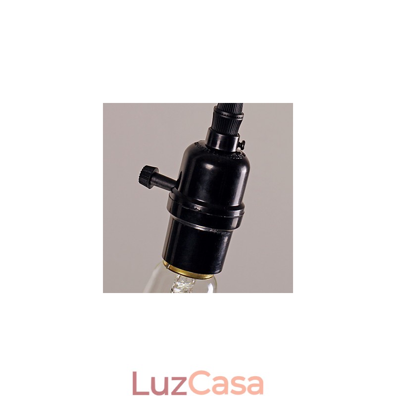 Luminária pendente estilo vintage clássico tradicional mini