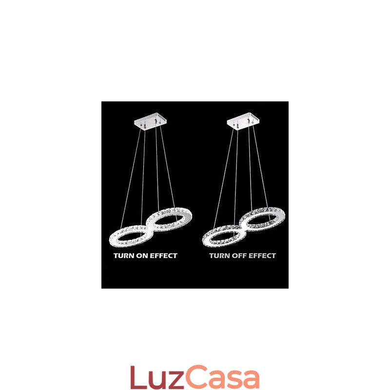 Luminárias de lustre de cristal para teto