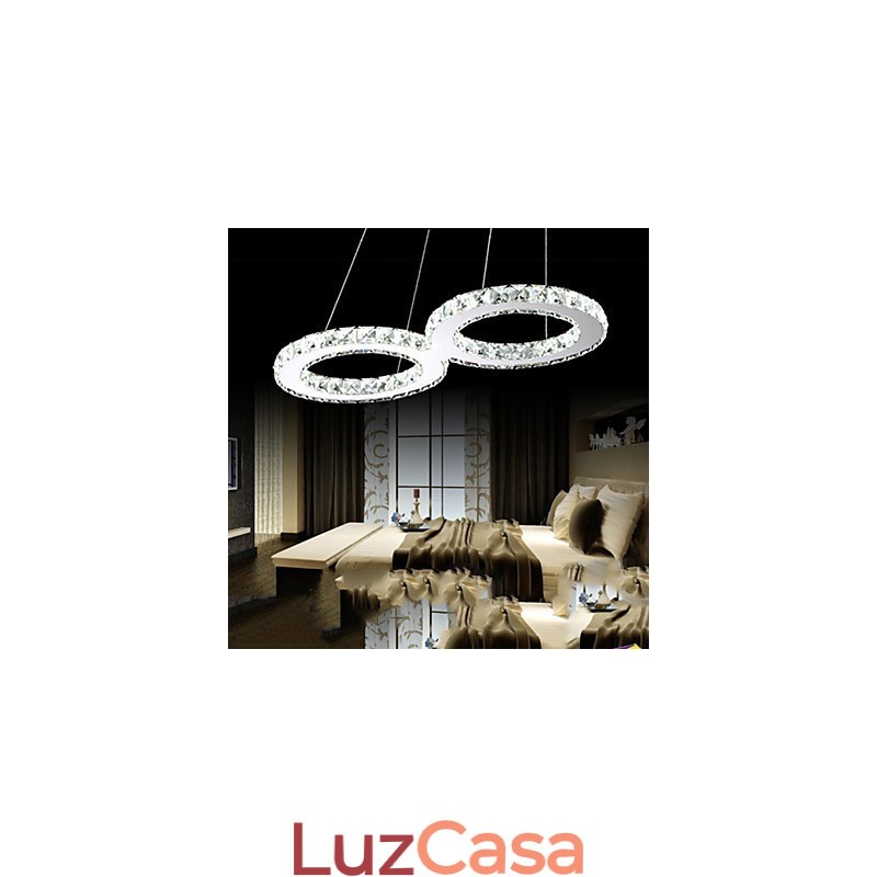 Luminárias de lustre de cristal para teto