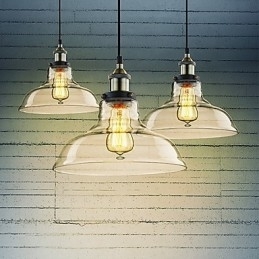Luzes Pendentes Tradicionais Clássicas Vintage Retro Metal