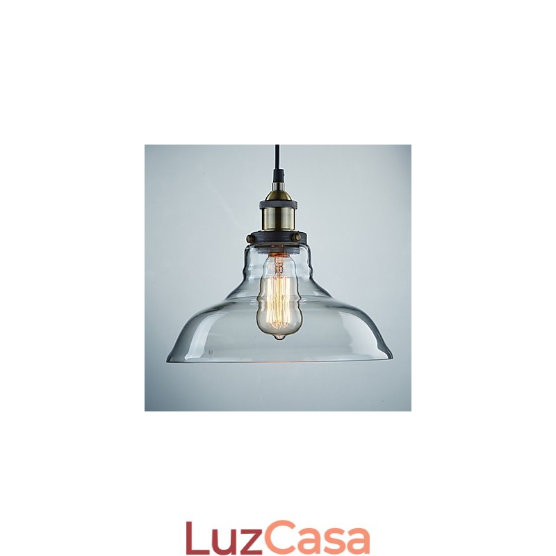 Luzes Pendentes Tradicionais Clássicas Vintage Retro Metal