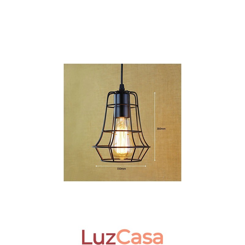 Luzes Pendentes Tradicionais Clássico Vintage Retro Country Garagem Metal
