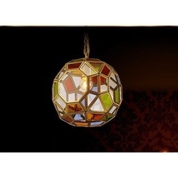 Luzes de lâmpada de varandaLâmpada de varanda Lustre de cobre pequeno exótico