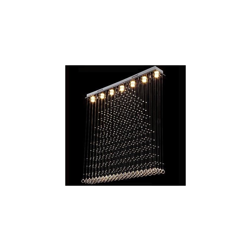 K9 Cristal Pingente Luz Pendurado Fio Lustre Iluminação Lâmpadas de Teto