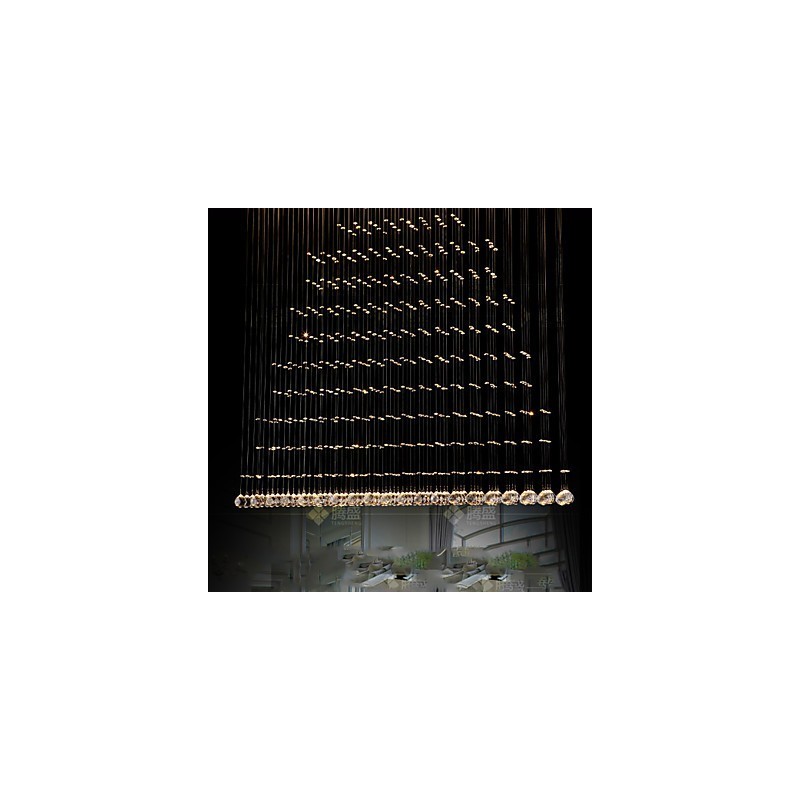 K9 Cristal Pingente Luz Pendurado Fio Lustre Iluminação Lâmpadas de Teto