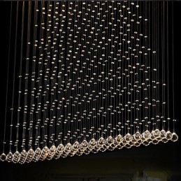 K9 Cristal Pingente Luz Pendurado Fio Lustre Iluminação Lâmpadas de Teto