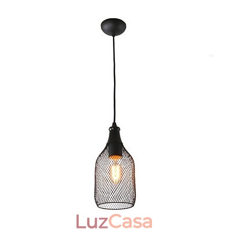 Luminárias pendentes estilo mini rústico chalé retrô country garagem metal Luminárias pendentes estilo mini rústico chalé retrô country garagem metal