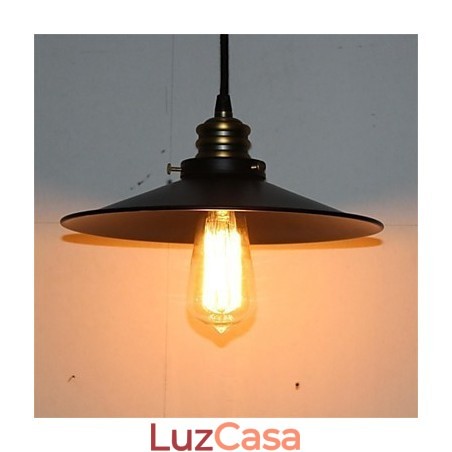 Lustre de ferro americano retrô de cabeça única Lustre de ferro americano retrô de cabeça única