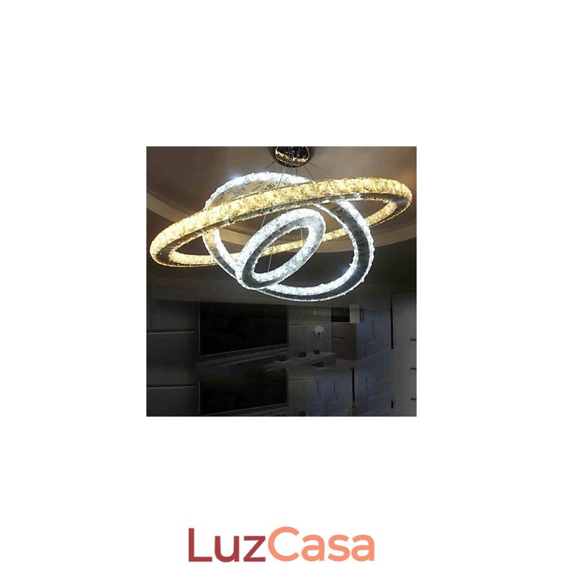 Luminárias de teto de cristal, lustre pendente, luminárias
