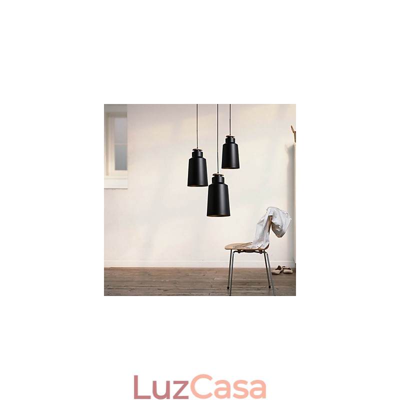 Luminárias pendentes modernas contemporâneas de metal