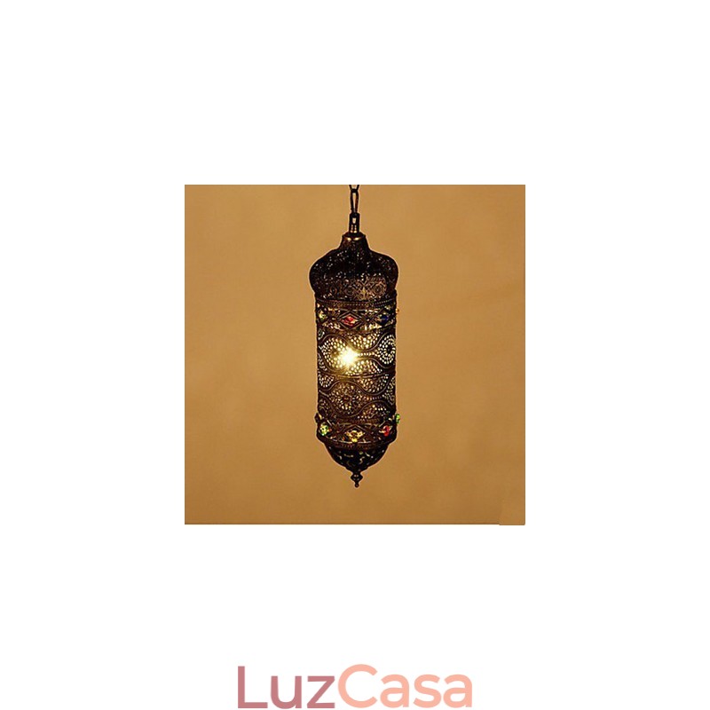Lustre decorativo retrô sudeste feito à mão
