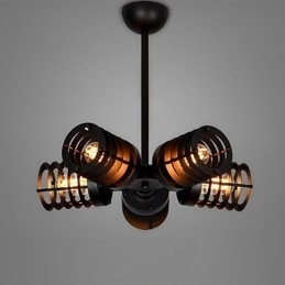 Retro Classic Metal Ceiling Lights Simples Luminárias Pendentes Café Luminária Pendente