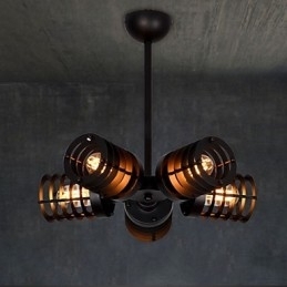 Retro Classic Metal Ceiling Lights Simples Luminárias Pendentes Café Luminária Pendente