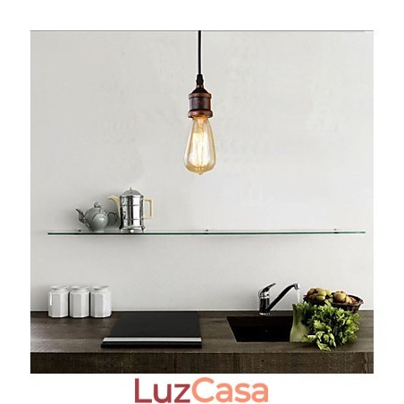 Luzes Pendentes Tradicionais Clássico Vintage Retro Country Garagem Metal Luzes Pendentes Tradicionais Clássico Vintage Retro Country Garagem Metal