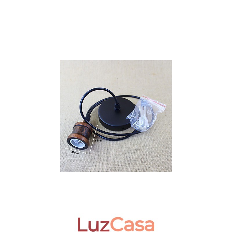 Luzes Pendentes Tradicionais Clássico Vintage Retro Country Garagem Metal