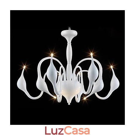 Lustre de metal galvanizado contemporâneo moderno Lustre de metal galvanizado contemporâneo moderno