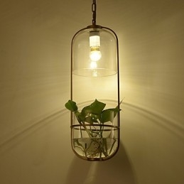 Luminária pendente de design decorativo contemporâneo moderno (não inclui plantas)