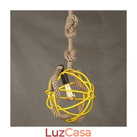 Retro Café Art Lustre Lustre Corda