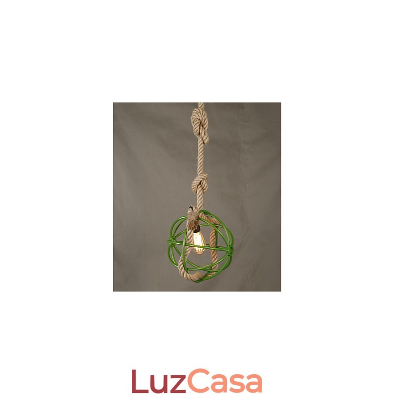 Retro Café Art Lustre Lustre Corda