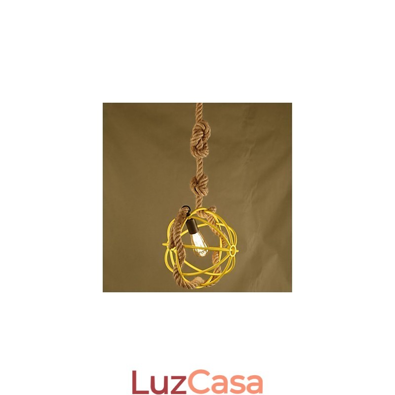 Retro Café Art Lustre Lustre Corda