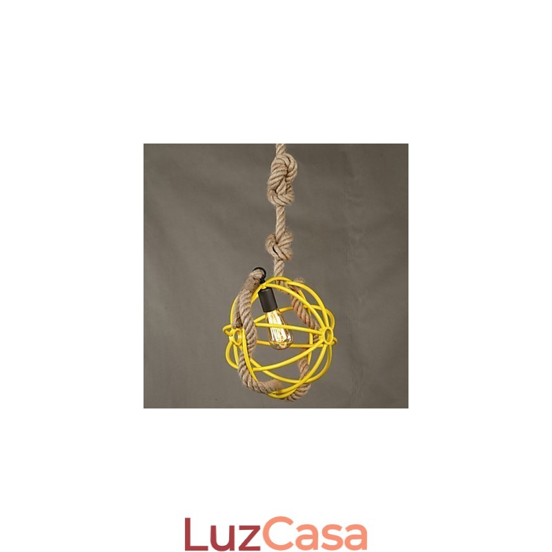 Retro Café Art Lustre Lustre Corda