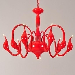 Lustre de metal galvanizado contemporâneo moderno