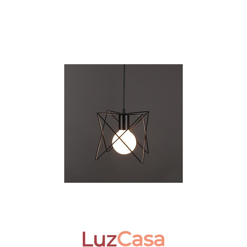 Contratado e design criativo contemporâneo cabeça única de ferro forjado droplight