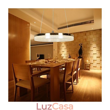 Luminária pendente de cristal dourada moderna Luminária pendente de cristal dourada moderna