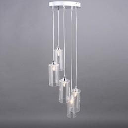 Luminária criativa de vidro simples e moderna