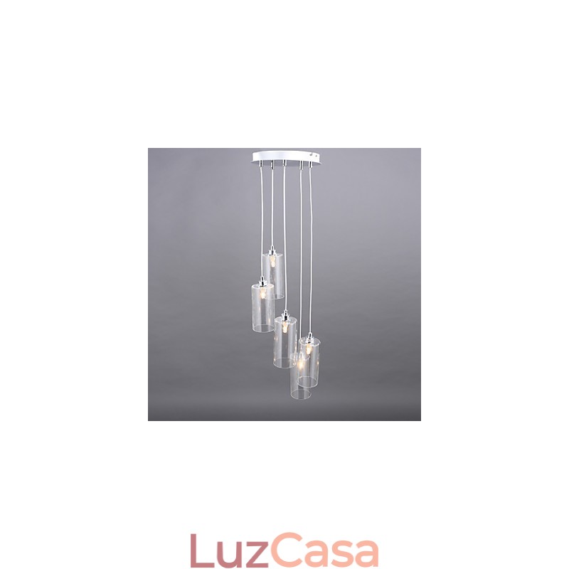 Luminária criativa de vidro simples e moderna