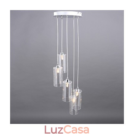 Luminária criativa de vidro simples e moderna Luminária criativa de vidro simples e moderna