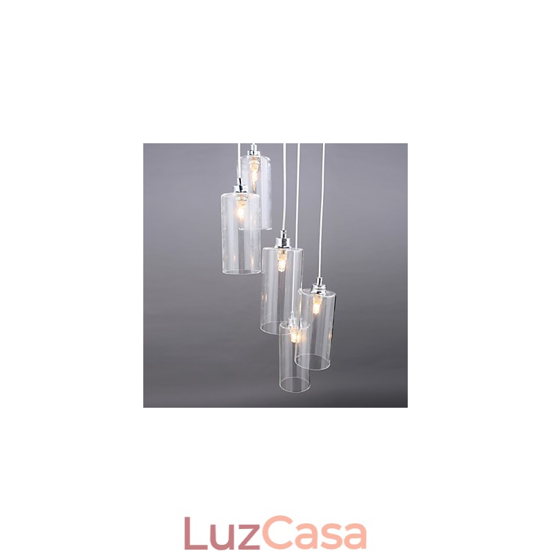 Luminária criativa de vidro simples e moderna