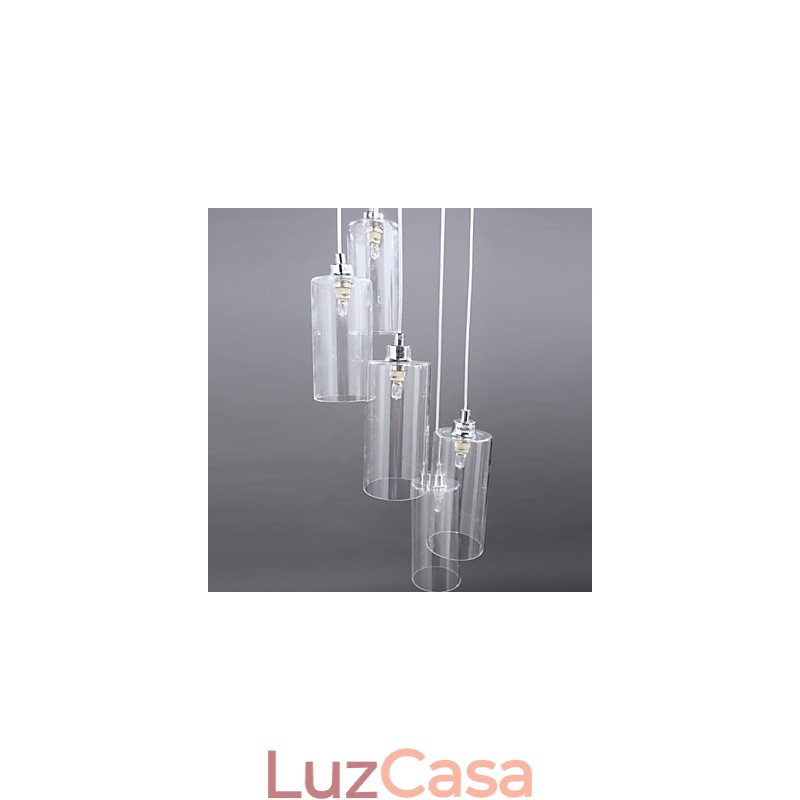 Luminária criativa de vidro simples e moderna