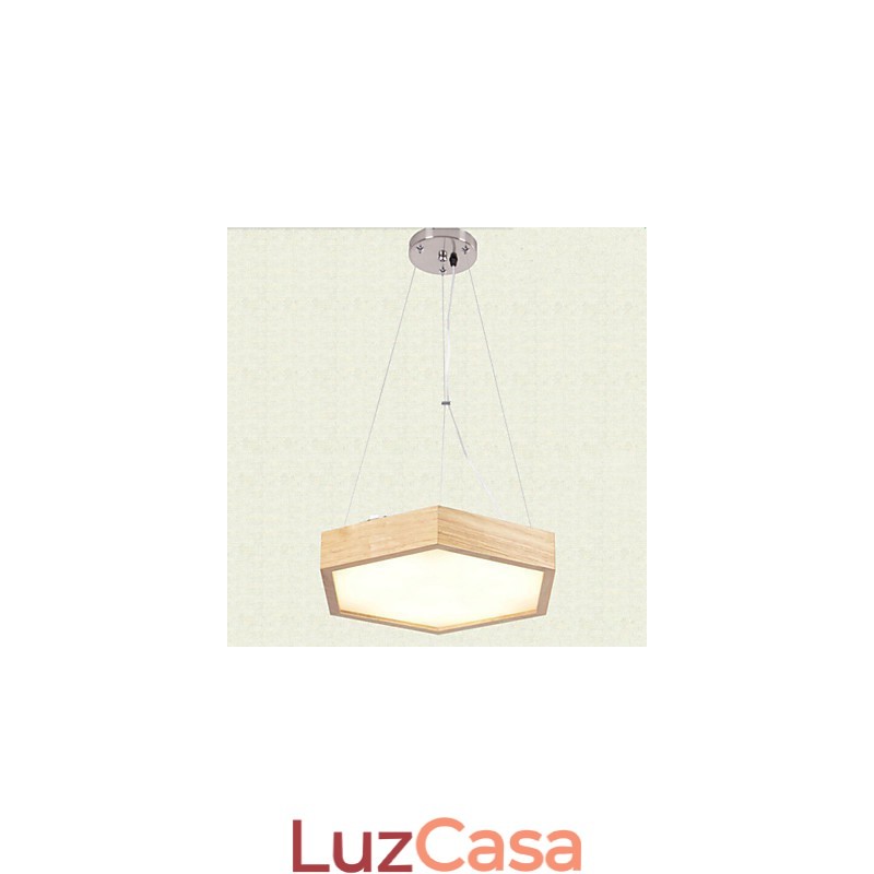 Luminária pendente moderna contemporânea estilo country mini outros madeira bambu