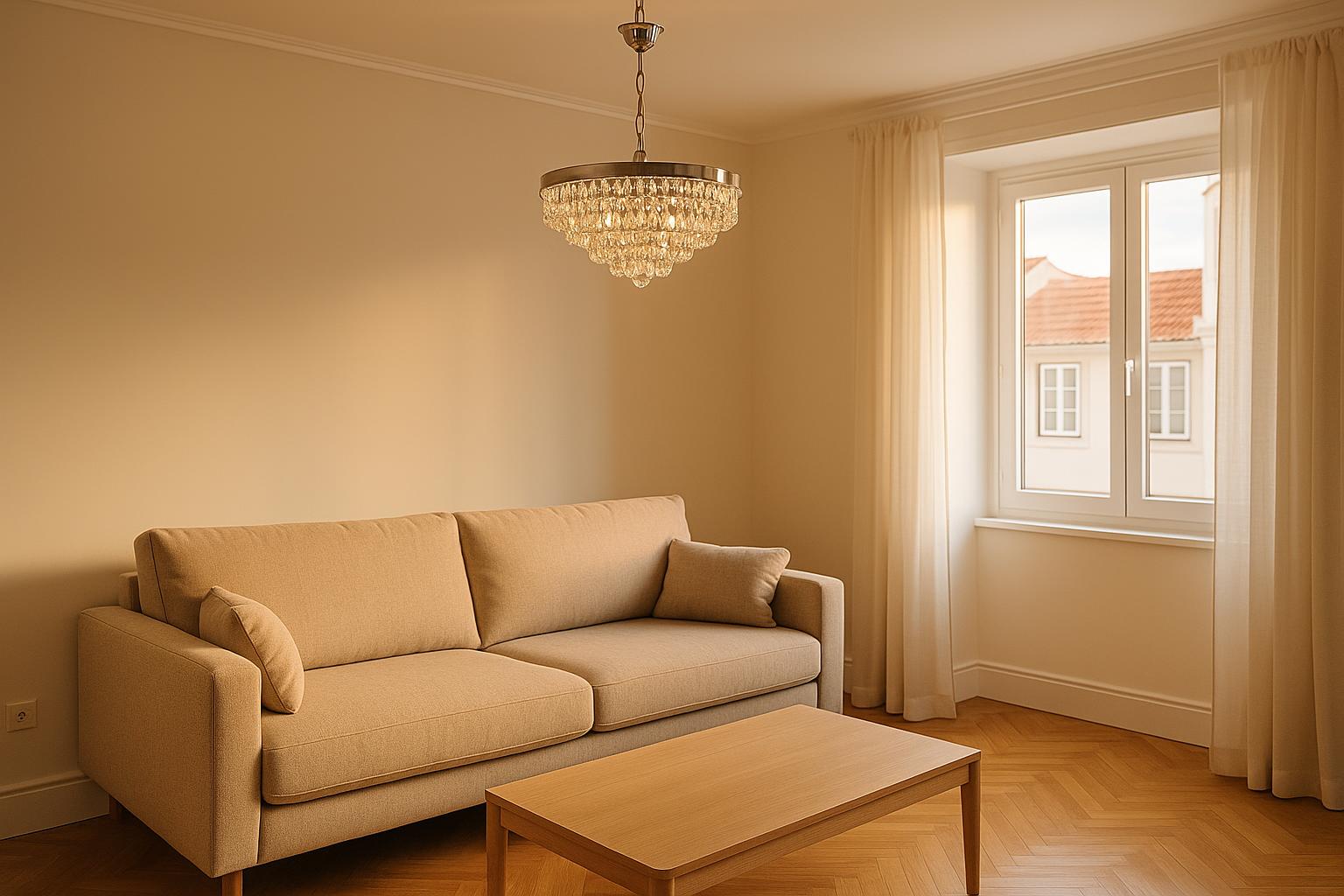 Como escolher um lustre de cristal para sala sem exagerar na decoração