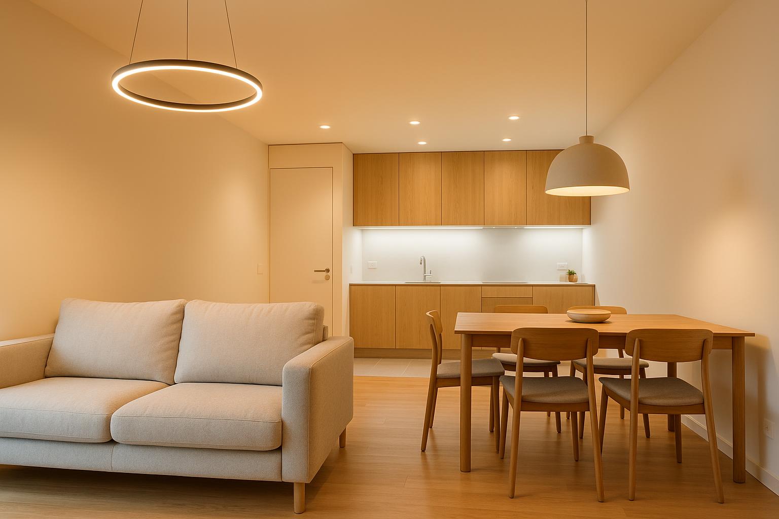 Candeeiros LED: como escolher iluminação eficiente para cada divisão da casa
